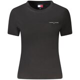 Tommy Hilfiger Ženska Majica Kratkih Rukava Crna | shoptok.hr