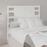  Uzglavlje bijelo 81 x 4 x 100 cm od masivne borovine | shoptok.hr