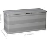  Vrtna kutija za pohranu siva 117 x 45 x 56 cm | shoptok.hr