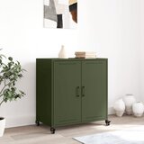  Komoda maslinastozeleni 68x39x72 cm čelična | Eponuda.com