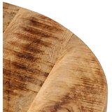  Stolić za kavu 45 x 45 x 40 cm od masivnog drva manga i željeza | Eponuda.com