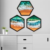 Wallity uramljena slika 6GEN1322005649, 35x35 cm, 3 dela | ePonuda.com