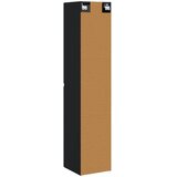  Ormar za Kupaonicu na Zidu Crna 33 x 34,5 x 160 cm | Eponuda.com