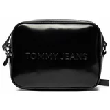 Tommy Jeans Torba preko ramena 'EESSENTIAL' crna