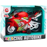  Trkaći motor za igru sa svjetlosnim i zvučnim efektima - crveni | shoptok.hr