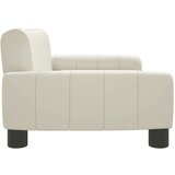  Krevet za pse krem 70 x 45 x 30 cm od umjetne kože | shoptok.hr