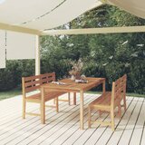  3-dijelni vrtni blagovaonski set od masivne tikovine | shoptok.hr