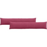 vidaXL jastučići za sofu 2 pcs vinska crvena 200 x 40 cm | shoptok.hr