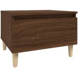  Bočni stolić Smeđi hrast 50 x 46 x 35 cm od konstruiranog drva | shoptok.hr