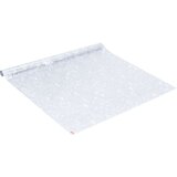 vidaXL Okenska folija 2 kosa matirana vzorec cvetja PVC | Shoptok.si