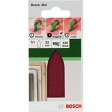 Bosch 5-delni set brusnih listova za delta-brusilice, adapter 2609256A39 | Eponuda.com