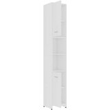  Kopalniško pohištvo 3 kosi bele barve iverna plošča, (20798065) | Shoptok.si