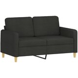  2-dijelni set sofa s jastucima crni od tkanine | shoptok.hr