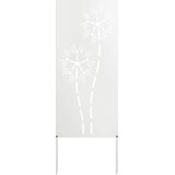  Privatnost u vrtu Bijelo 50 x 140 cm Hladno valjana čelična | Eponuda.com