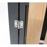  Westman - Spremište za 2 kante za smeće s krovom za biljke Planta | 2x240L | 84x134x124 cm - BRANDED IN GERMANY | shoptok.hr