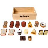  Drveni set pekarskih proizvoda za igru 10u1 - BAKY | Shoptok.si