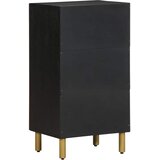  Komoda crna 40x33x75 cm od konstruiranog drva | shoptok.hr