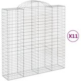  Lučne gabionske košare 11kom 200x50x200/220cm pocinčano željezo | Eponuda.ba