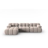 Micadoni Home Bež baršunasta sofa 285 cm Bellis – | shoptok.hr