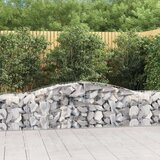  Lučne gabionske košare 3 kom 400x50x60/80 cm pocinčano željezo Cijene