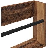  Polica za časopise s policom 2 pcs Staro drvo 80 x 12 x 30 cm | shoptok.hr