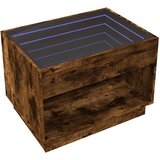 Stolić s beskonačnim LED svjetlima boja hrasta 70x50x50 cm | Eponuda.ba