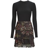 Desigual Kratke obleke SALMA Črna | Shoptok.si