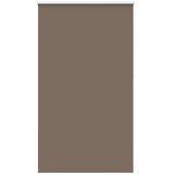 Rolo zavjesa za zamračivanje boje kave 120x210 cm Širina tkanine 116,6 cm Poliester | Shoptok.si