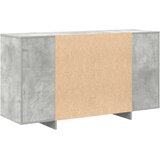  Kreveta Betonski sivi 135 x 41 x 75 cm Konstruirano drvo | shoptok.hr