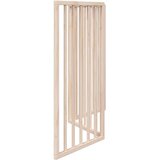 vidaXL Vrata za pse s 3 panela sklopiva 150 cm od drva topole | shoptok.hr