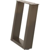  Noge za klub stolić U-oblik 2 kom Prirodni čelik 28 x (42-43) cm Čelik | shoptok.hr