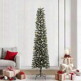 vidaXL Umjetno božićno drvce s stalakom Zelena 58 x 58 x 240 cm | shoptok.hr