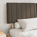  Krevetni okvir s tapiciranim uzglavljem Sivo-smeđa 150 x 200 cm | shoptok.hr