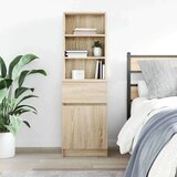 vidaXL Noćni ormarić boja hrasta sonome 39x35x125cm konstruirano drvo | shoptok.hr