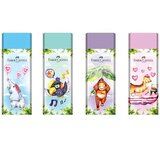 Faber-Castell Vesela džungla Radirka brez vsebnosti PVC-ja v štirih različicah | Shoptok.si