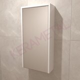 Kerametal snow white KN-40 gornji ormarić sa ogledalom Cene