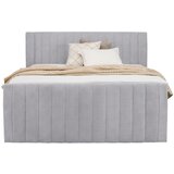 CARRYHOME POSTELJA BOXSPRING 160 cm x 200 cm , tekstil siva | Shoptok.si