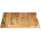 Stolna ploča sa živim rubom 90x80x3,8 cm od masivnog drva manga | shoptok.hr
