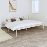 Metalni okvir za krevet bijeli 180x200 cm Cijene