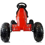 Lean_Toys Gokart na pedala do 100kg z napihljivimi kolesi rdeča | Shoptok.si