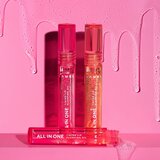 LAMEL All in One Lip Tinted Plumping Oil tonirajuće ulje za usne za povećanje volumena № 402 Pink Sparkle 3 ml | shoptok.hr