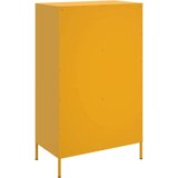 vidaXL Visoka komoda boja senfa 67 x 39 x 113 cm čelični | shoptok.hr