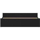  Okvir kreveta bez madraca Crni hrast 180x200 cm Inženirsko drvo | Eponuda.com