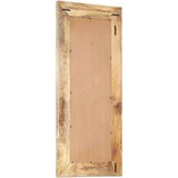vidaXL ročno izrezljano ogledalo 110x50x2,6 cm trden mangov les | Shoptok.si