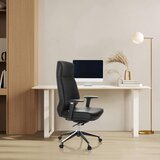 MID.YOU Pisarniški Stol Vitoro Eco, Črna | Shoptok.si