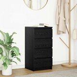  Komoda crni hrast 37,5x35x76 cm konstruirano drvo | shoptok.hr