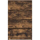  Komoda boja dimljenog hrasta 60x35x98,5 cm konstruirano drvo | shoptok.hr