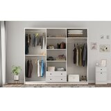 Hanah home Ormar Rb-168-01-012, 210x184x52 cm, Bijeli | Eponuda.ba