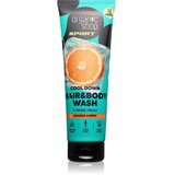 Organic Shop Sport Orange & Mint gel za tuširanje za tijelo i kosu s osvježavajućim učinkom 200 ml Cijene