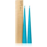 ester & erik cone candles turquoise (no. 56) sveča 2x37 cm | Shoptok.si